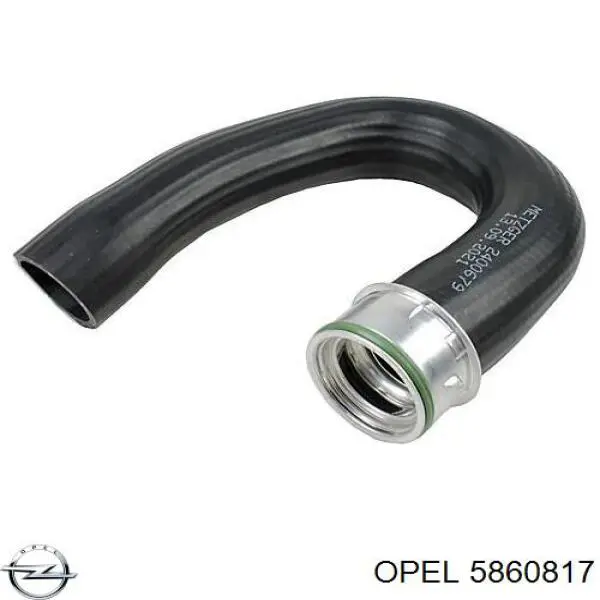Шланг/патрубок интеркуллера Opel 5860817 ціна, від 25.11 USD