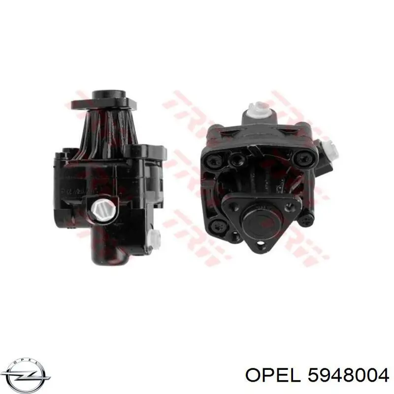 Насос гідропідсилювача керма Opel 5948004