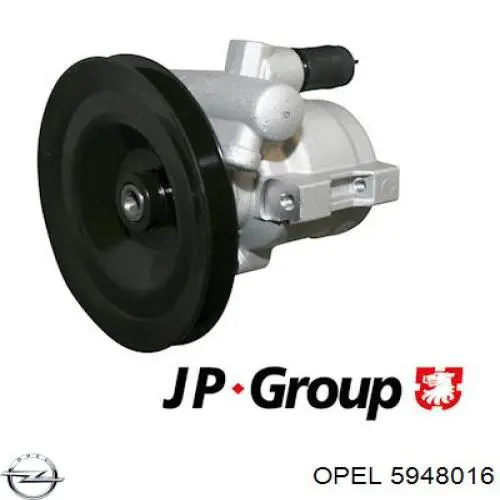 5948016 Opel насос гідропідсилювача керма (гпк)