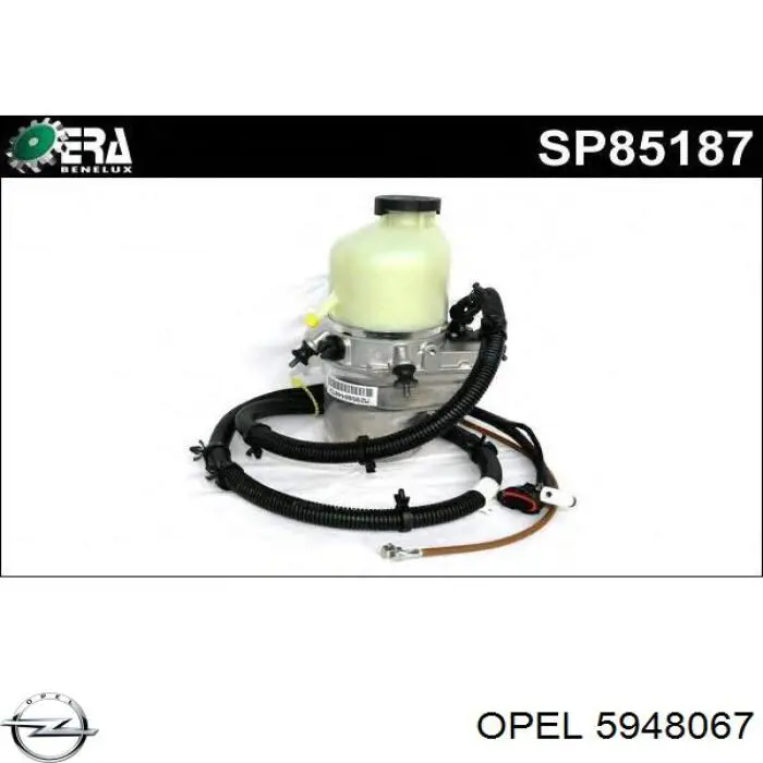 5948067 Opel насос гідропідсилювача керма (гпк)
