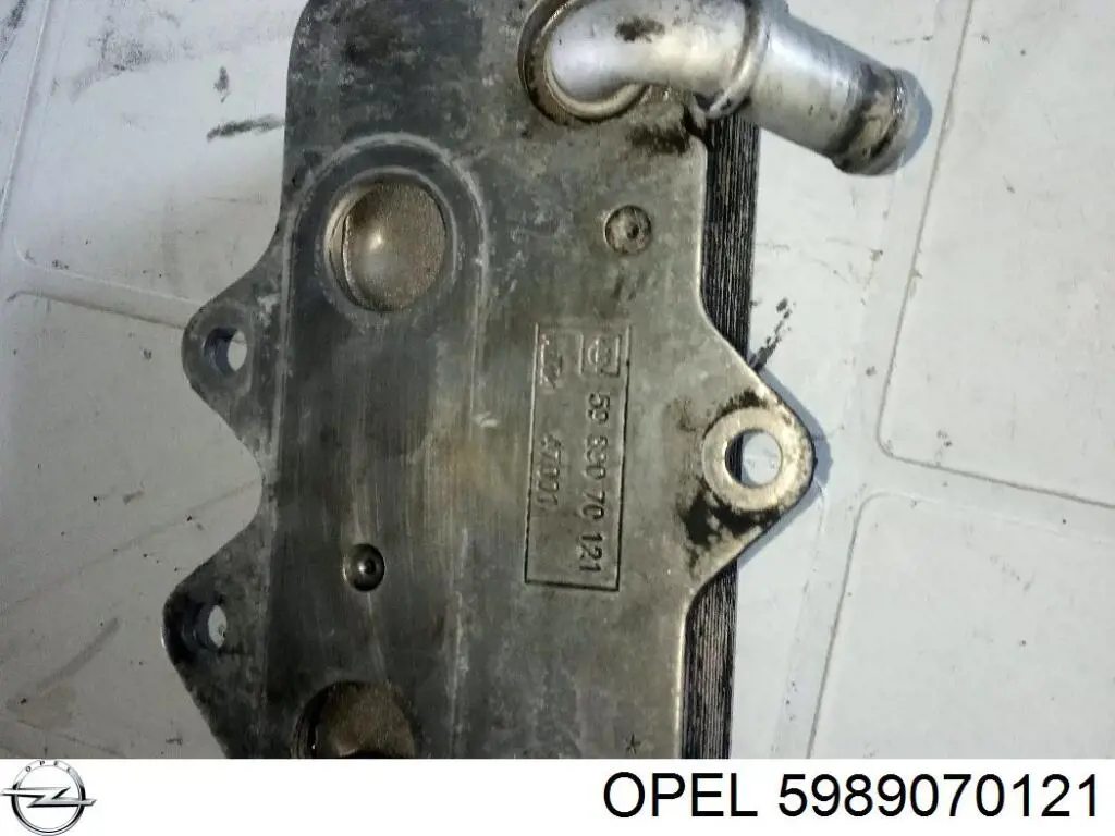 Радіатор масляний Opel 5989070121 ціна, від 28.54 USD