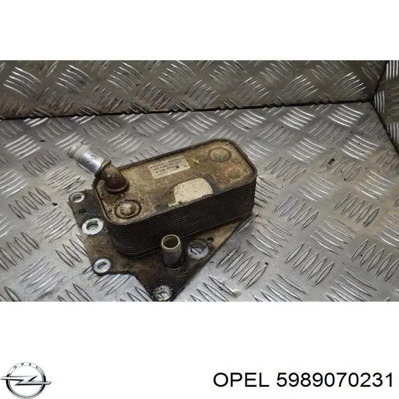 Радіатор масляний (холодильник), під фільтром Opel 5989070231 ціна, від 38.60 USD