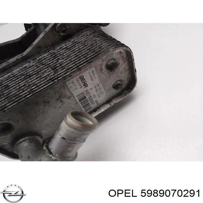 Корпус масляного фільтра Opel 5989070291 ціна, від 51.34 USD