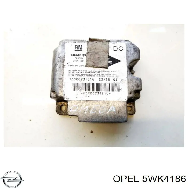  Opel 5WK4186 ціна, від 11.39 USD