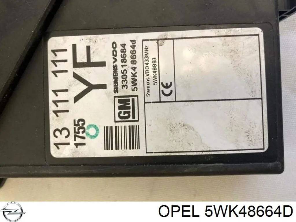 5WK48664D Opel 