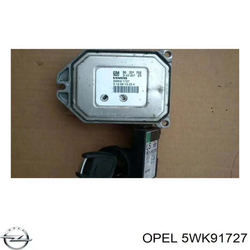  Opel 5WK91727 ціна, від 211.63 USD