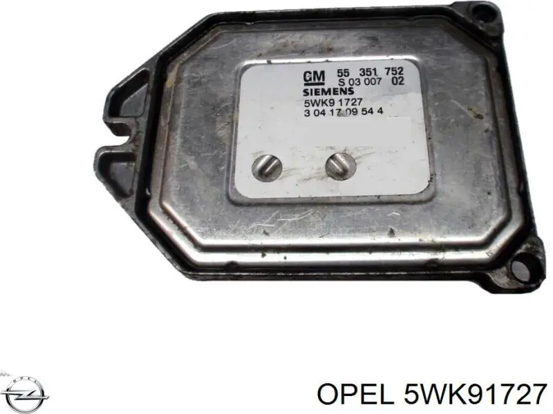  5WK91727 Opel