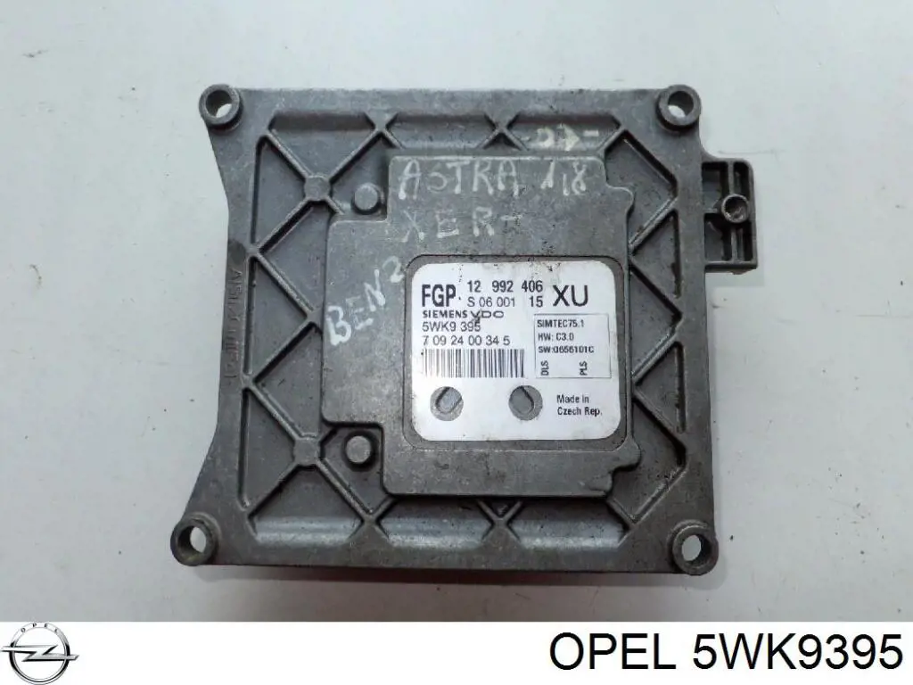  Opel 5WK9395 ціна, від 114.02 USD