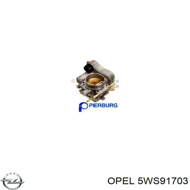 Дросільна заслінка 5WS91703 Opel