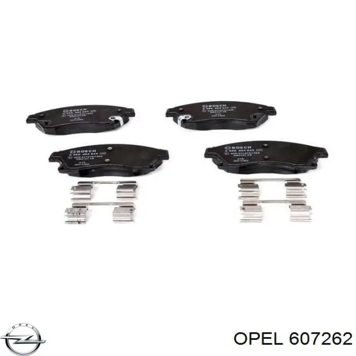  Opel 607262 ціна, від 2.39 USD