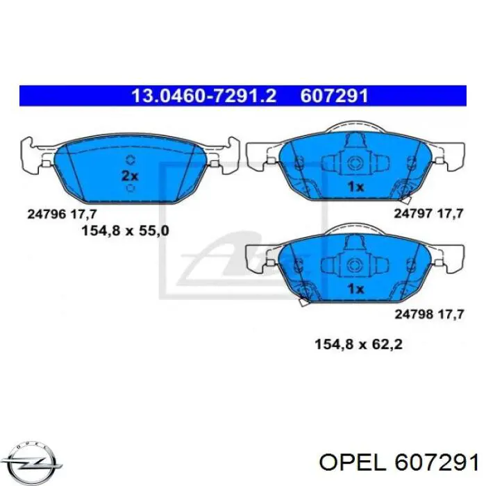 Кришка клапанна Opel 607291 ціна, від 104.73 USD