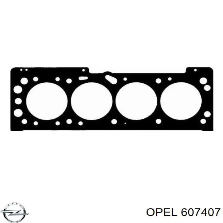 Прокладка ГБЦ Opel 607407 ціна, від 21.43 USD