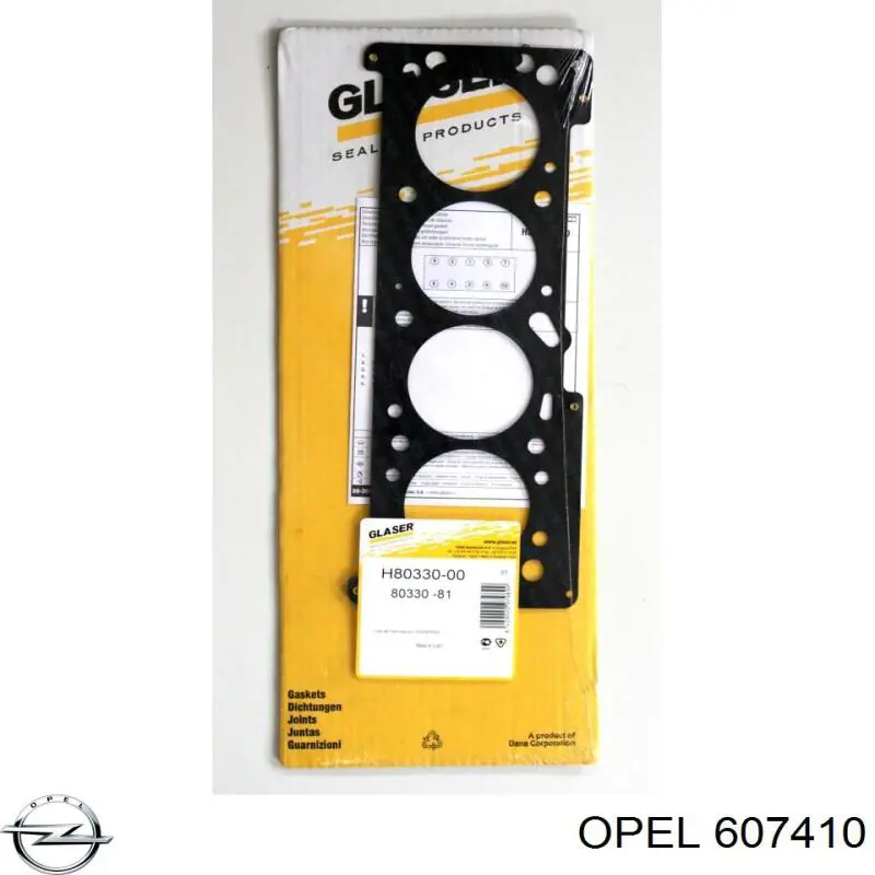 Прокладка ГБЦ Opel 607410 ціна, від 21.00 USD