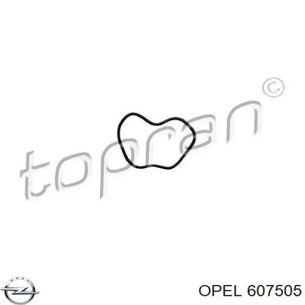 Прокладка фланця (трійника) системи охолодження Opel 607505 ціна, від 2.52 USD