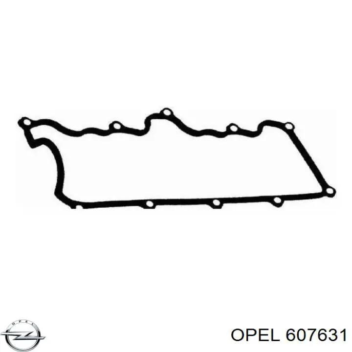 Купити 607631 Opel Прокладка клапанної кришки