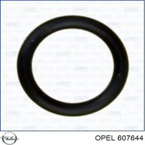 607644 Opel прокладка клапанної кришки двигуна, кільце