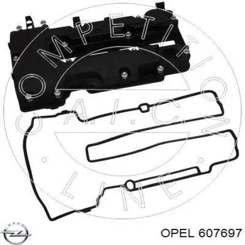 Купити 607697 Opel Клапанна кришка