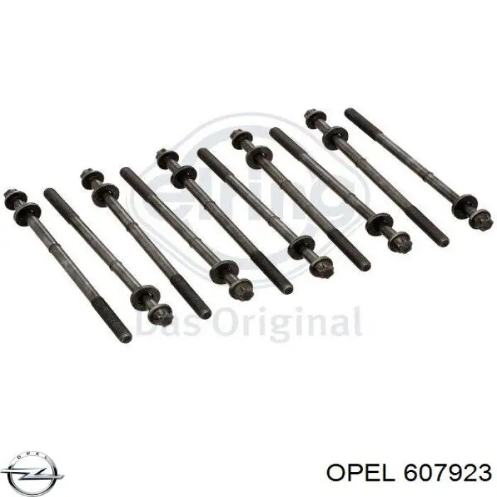 607923 Opel болт головки блока циліндрів, гбц
