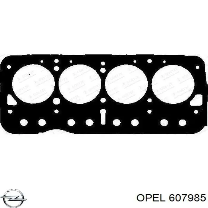 Прокладка ГБЦ Opel 607985 ціна, від 13.79 USD