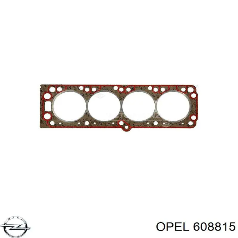 608815 Opel прокладка головки блока циліндрів (гбц)