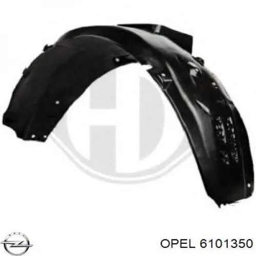 Подкрильнікі переднього крила, правий Opel 6101350 ціна, від 13.91 USD