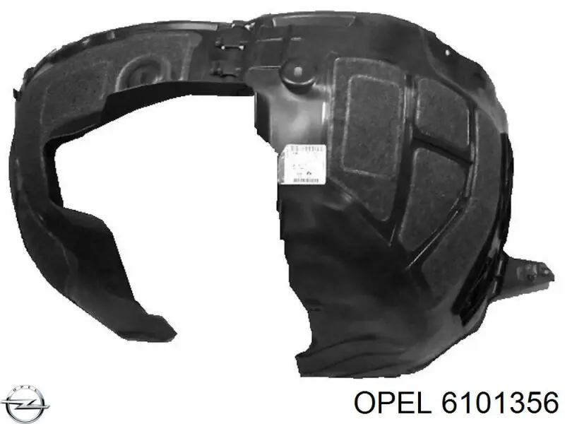 Підкрилок переднього крила, лівий Opel 13241156 ціна, від 149.54 USD