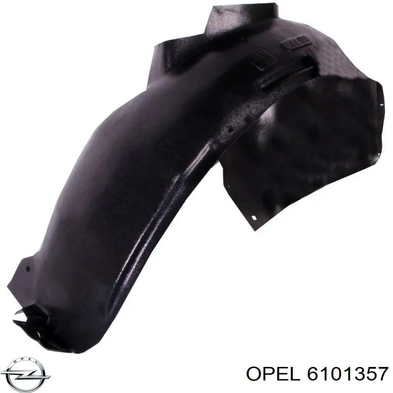 6101357 Opel Підкрилок переднього крила, правий