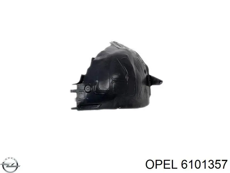 Подкрильнікі переднього крила, правий Opel 6101357 ціна, від 180.25 USD