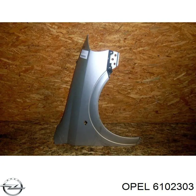 6102303 Opel Крило переднє праве