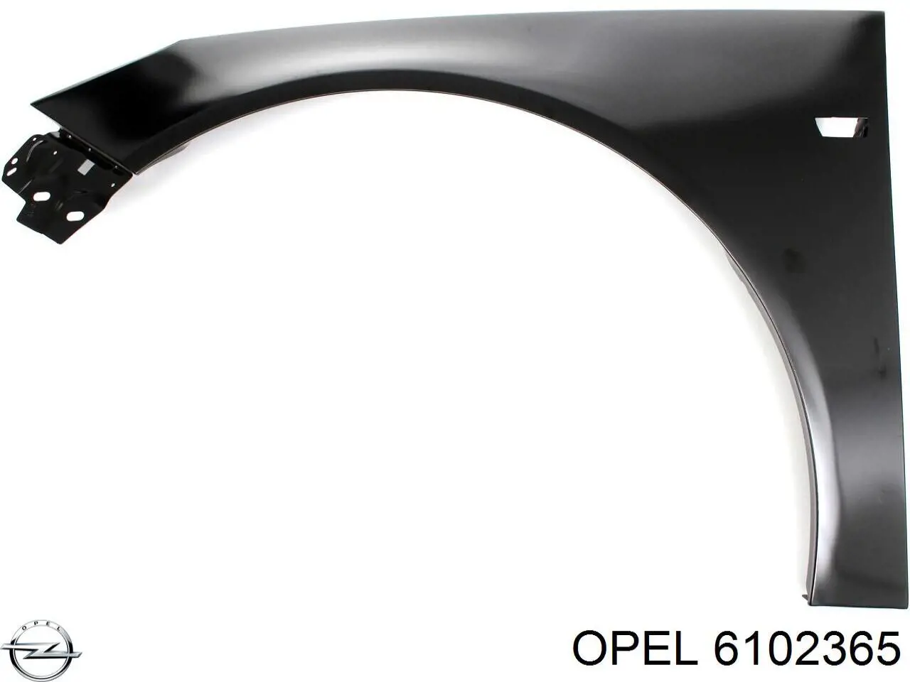 Купити APOP2401C Amparts Крило переднє ліве