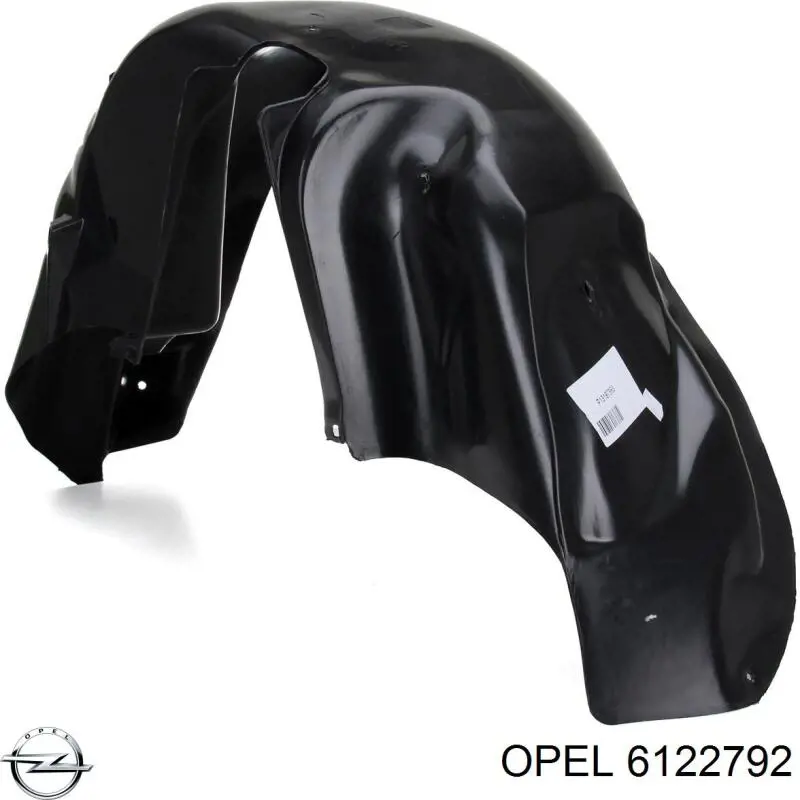 Підкрилок заднього крила, правий Opel 6122792 ціна, від 18.56 USD