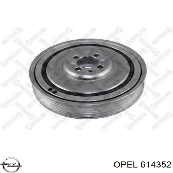 Шків колінвала (демпфер ) Opel 614352 ціна, від 72.63 USD
