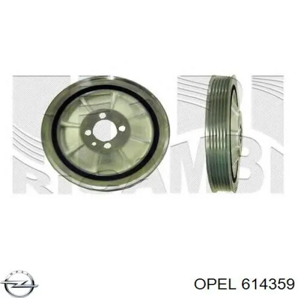 614359 Opel шків колінвала