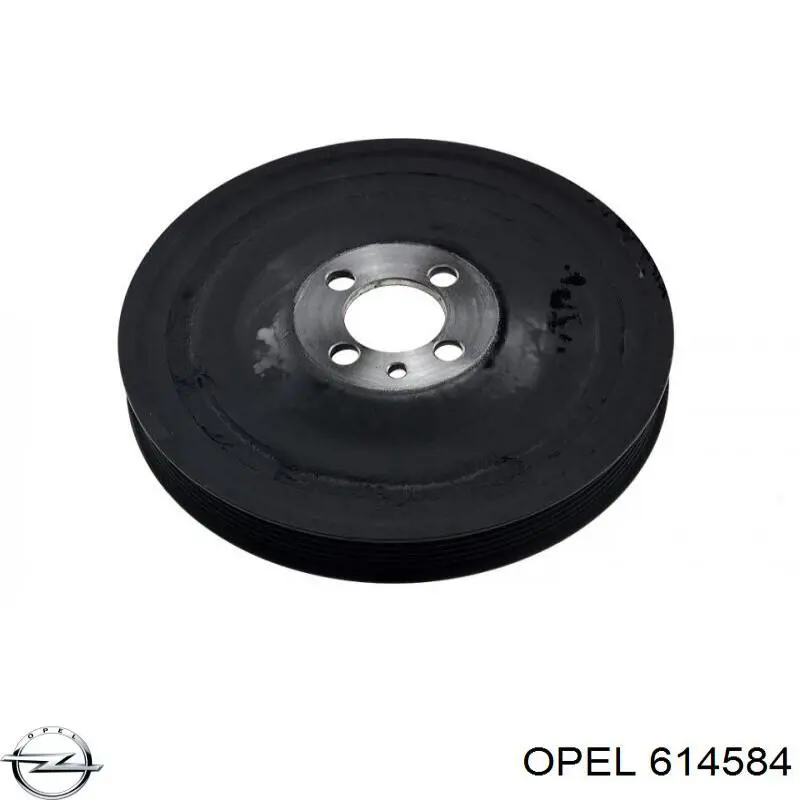 614584 Opel шків колінвала