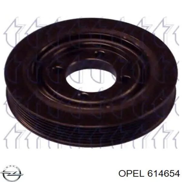 Шків колінвала (демпфер ) Opel 614654 ціна, від 53.34 USD