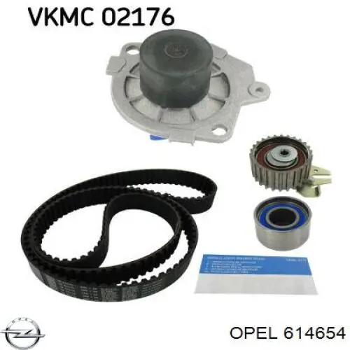 Купити 614654 Opel Шків колінчастого вала