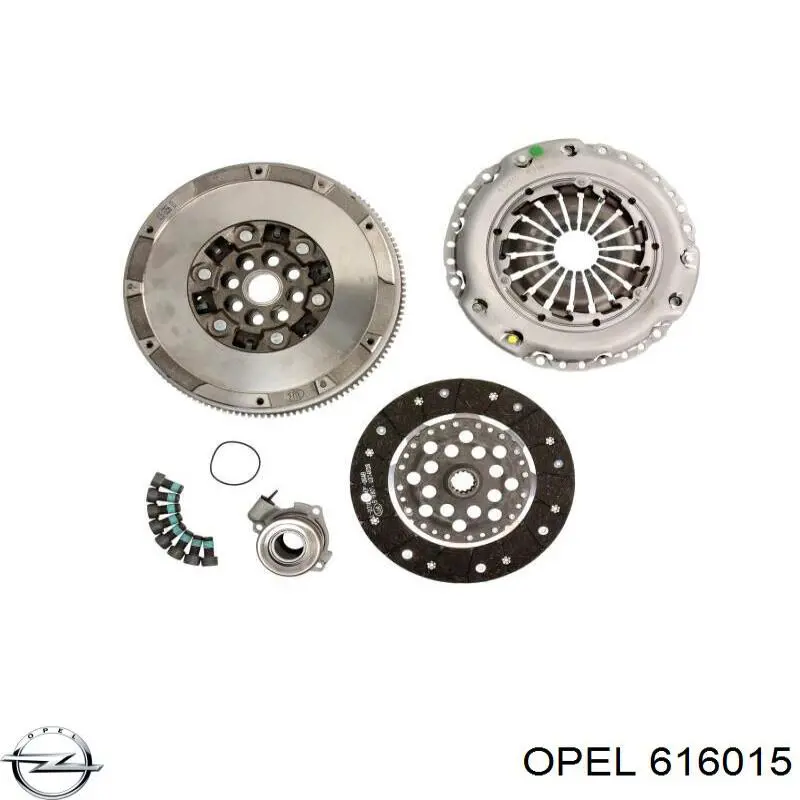 97228041 Opel Демпферний маховик