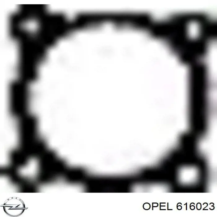 616023 Opel маховик двигуна