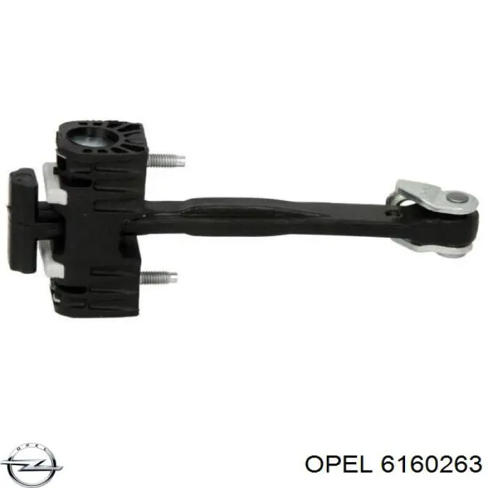 Обмежувач відкриття дверей, задній Opel 6160263 ціна, від 19.29 USD