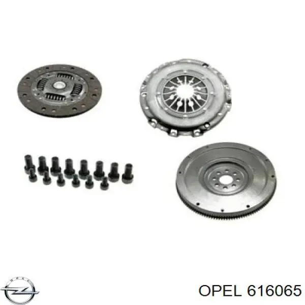Купити 616065 Opel Маховик із зубчастим ободом в зборі