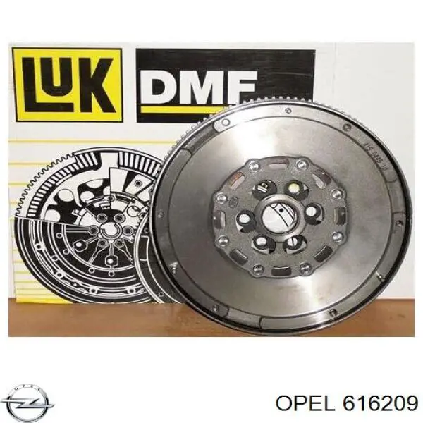 Купити 616209 Opel Маховик із зубчастим ободом в зборі