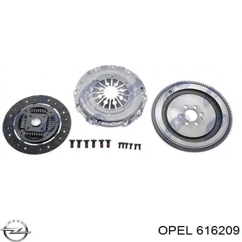 Маховик двигуна Opel 616209 ціна, від 424.32 USD