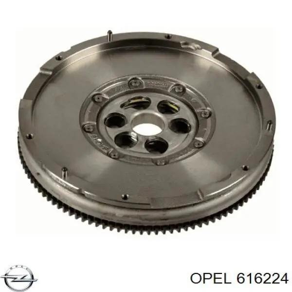 616224 Opel маховик двигуна