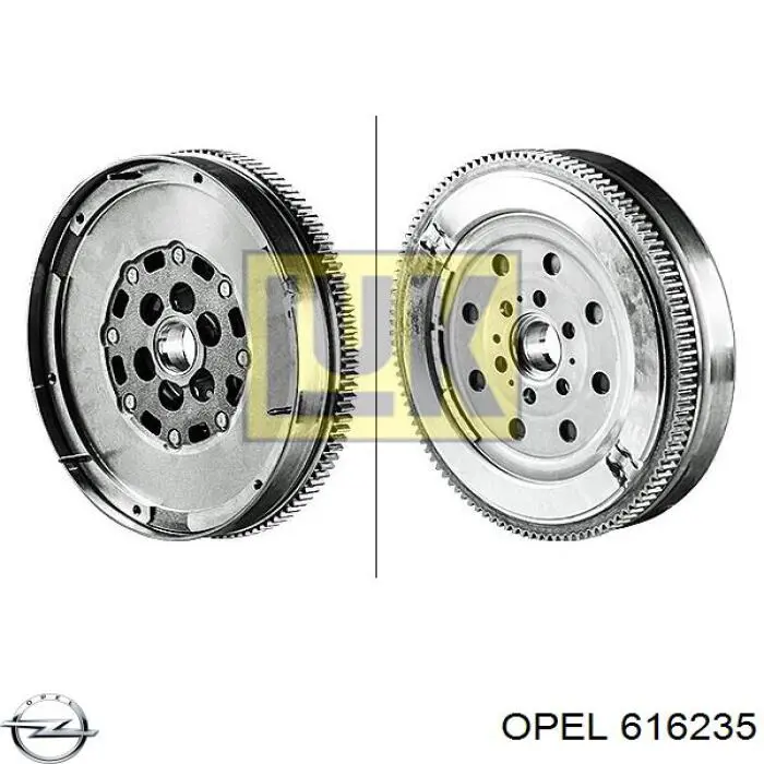 Маховик двигуна Opel 616235 ціна, від 336.65 USD