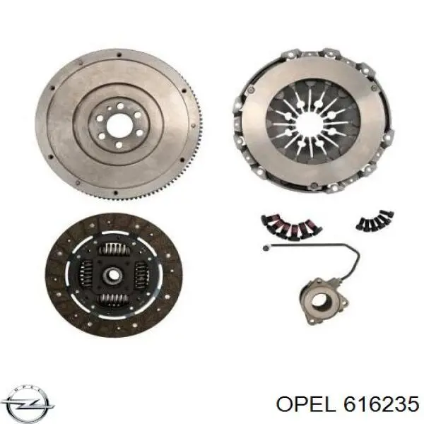 Купити 616235 Opel Маховик із зубчастим ободом в зборі