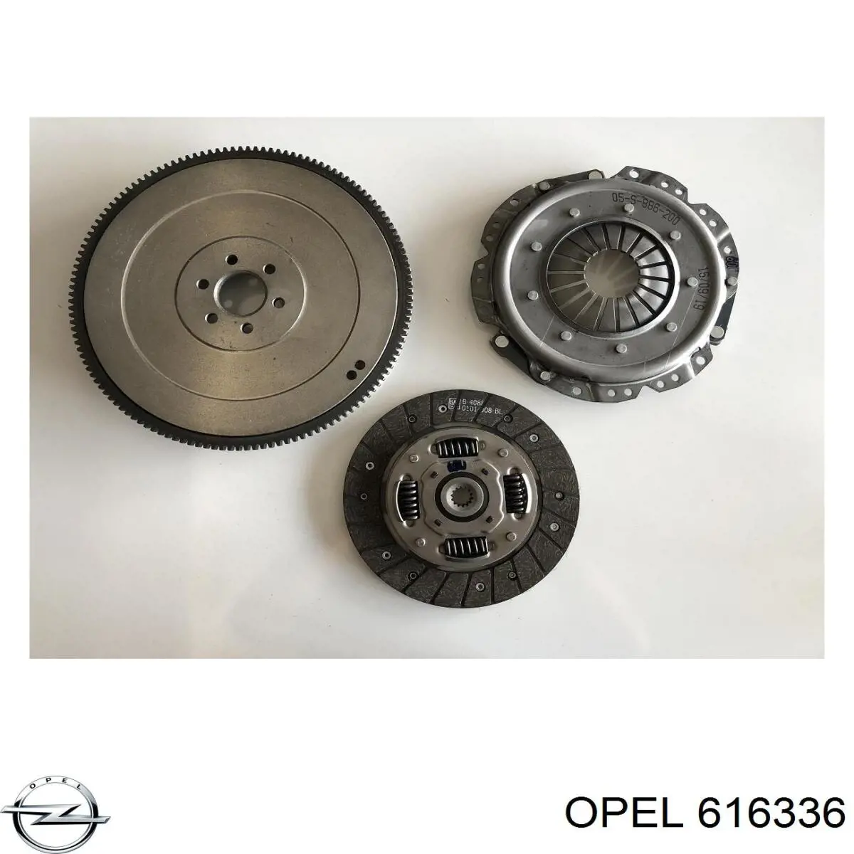 Купити 0616336 Opel Маховик із зубчастим ободом в зборі
