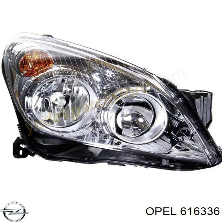 0616336 Opel Демпферний маховик