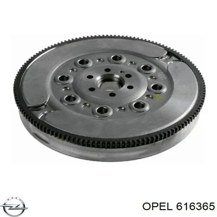 0616365 Opel маховик двигуна