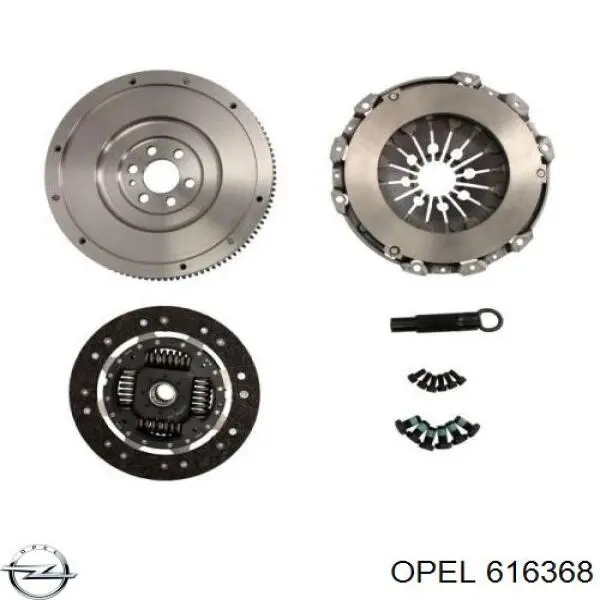 616368 Opel Демпферний маховик