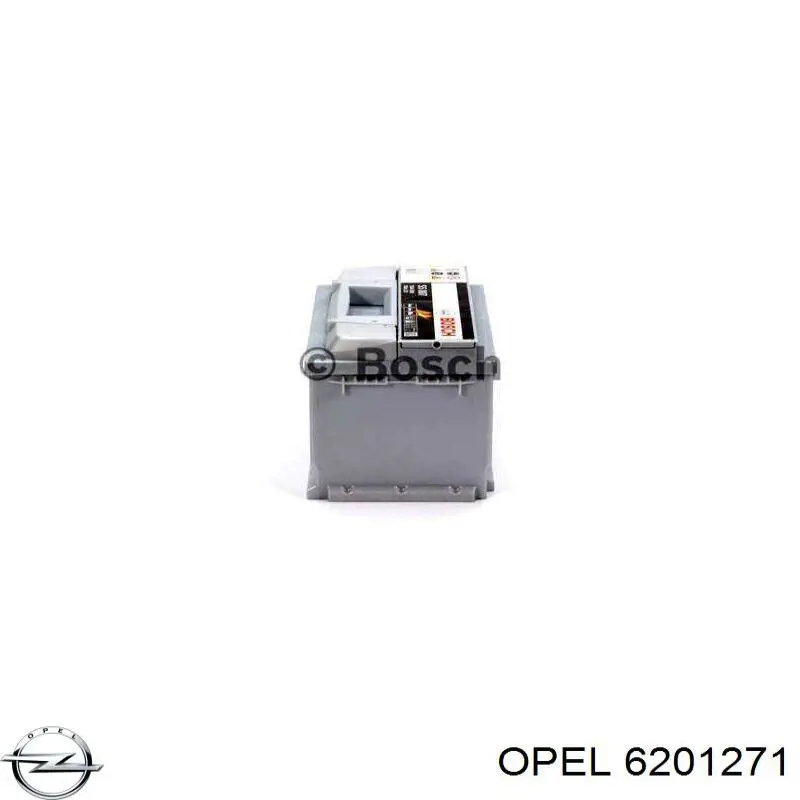 Батарея акумуляторна Opel 6201271 ціна, від 100.45 USD